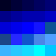 blue